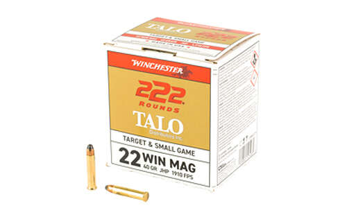 Ammunition Winchester Ammunition TALO 22WMR WIN 22WMR 40GR JHP 222/2220